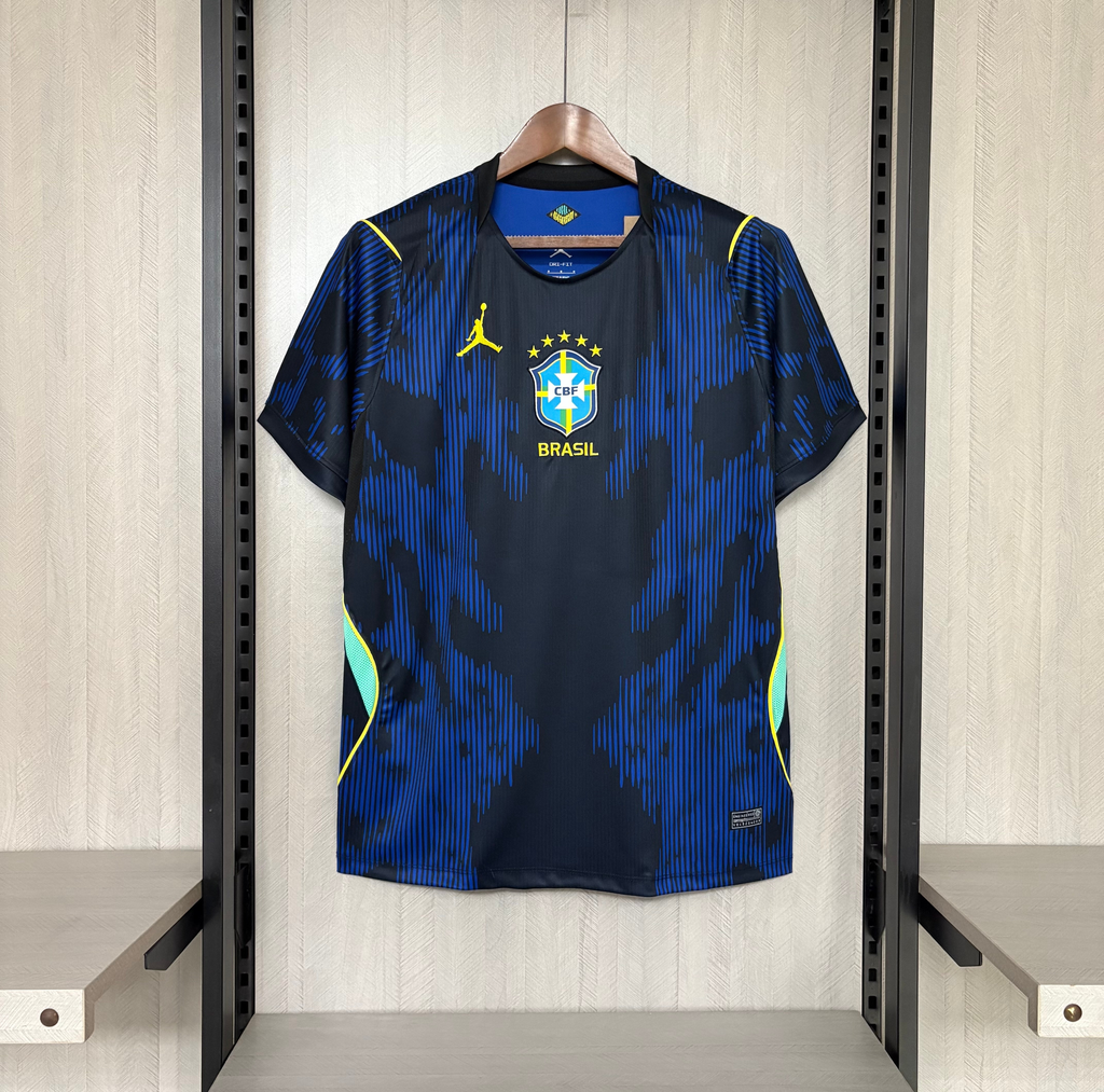 Camisa Seleção Brasileira Feminina Azul Lançamento 2026 🇧🇷 Uniforme Torcedora Premium