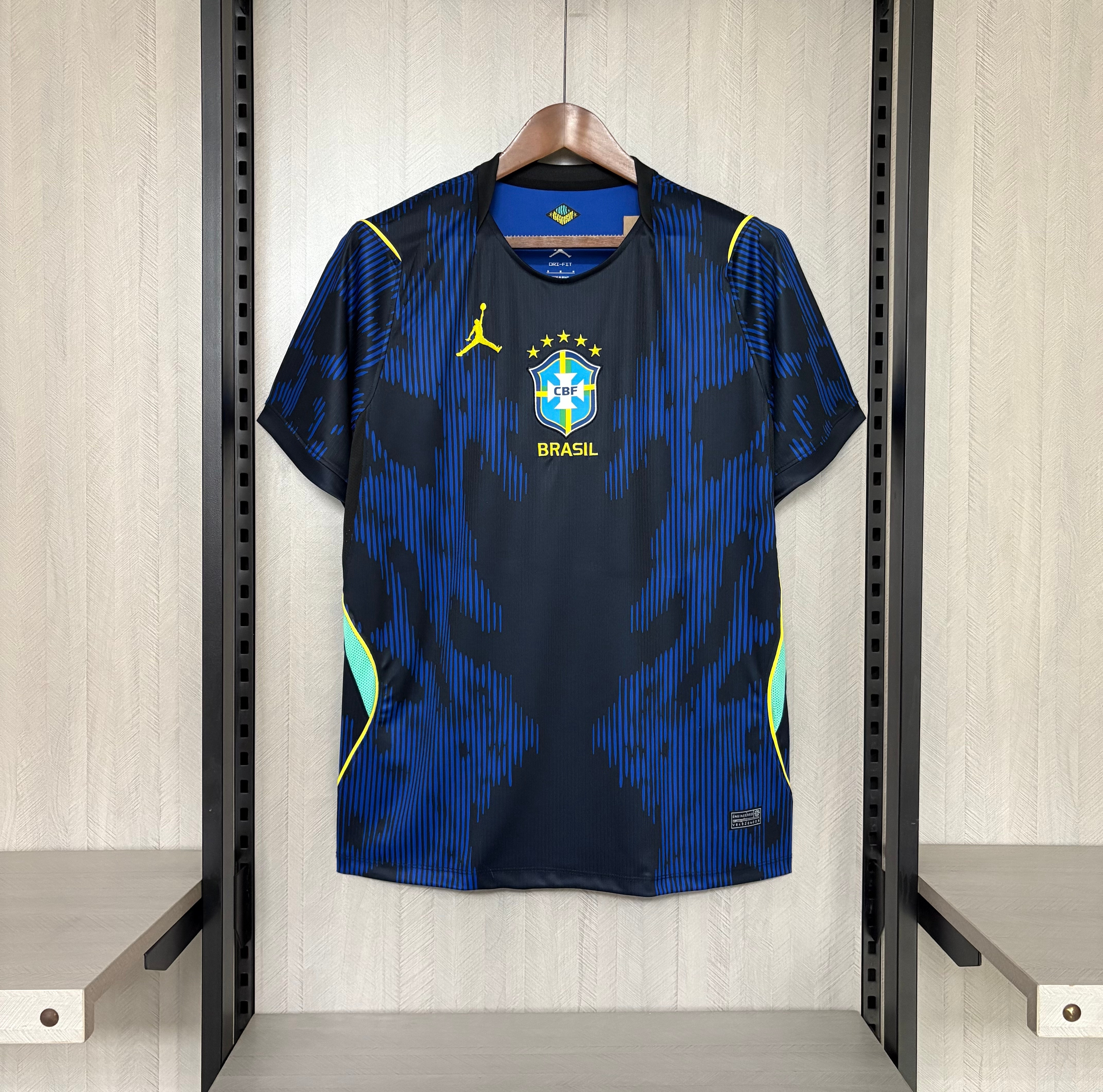 Camisa Seleção Brasileira Azul Lançamento 2026 🇧🇷 Uniforme Torcedor Premium