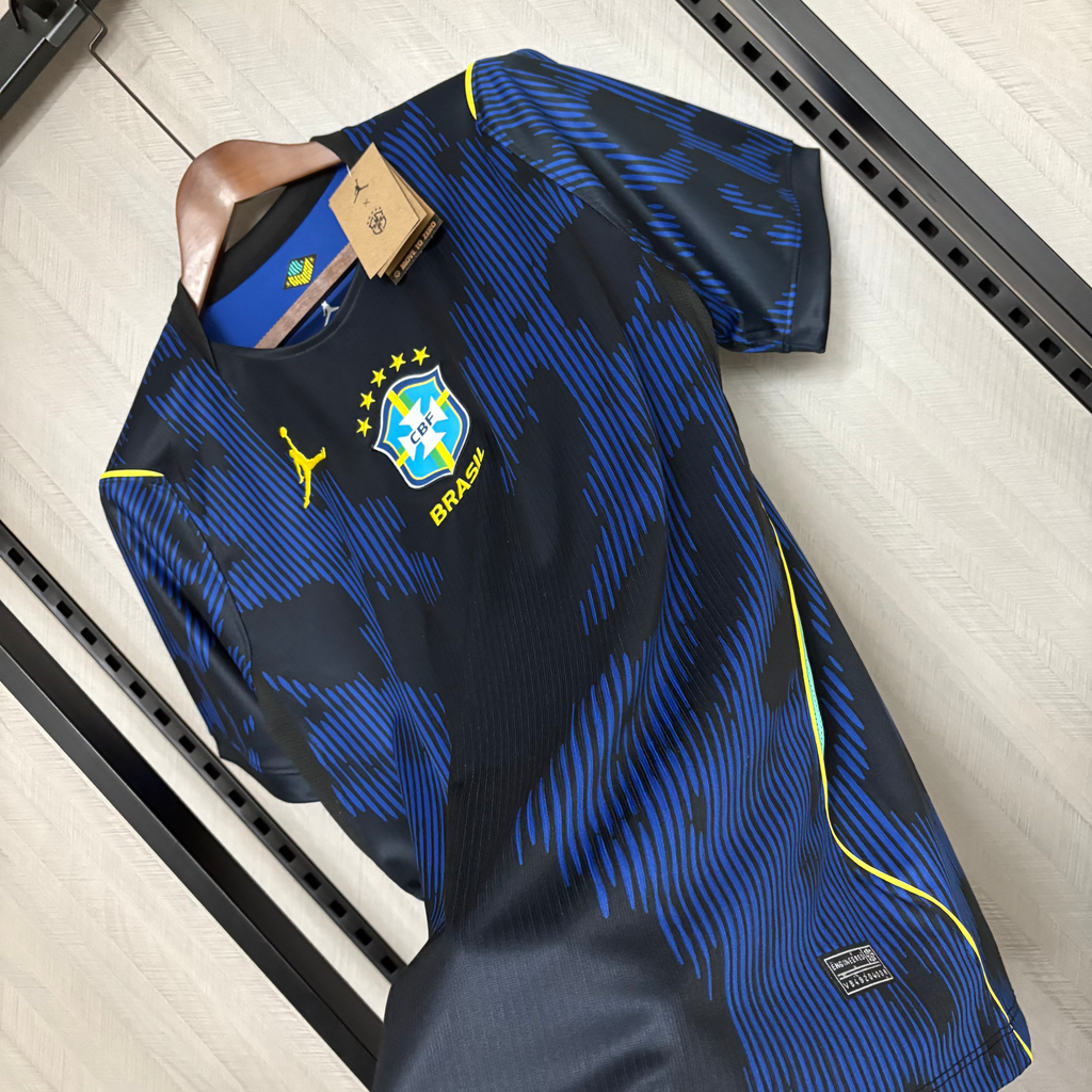 Camisa Seleção Brasileira Feminina Azul Lançamento 2026 🇧🇷 Uniforme Torcedora Premium