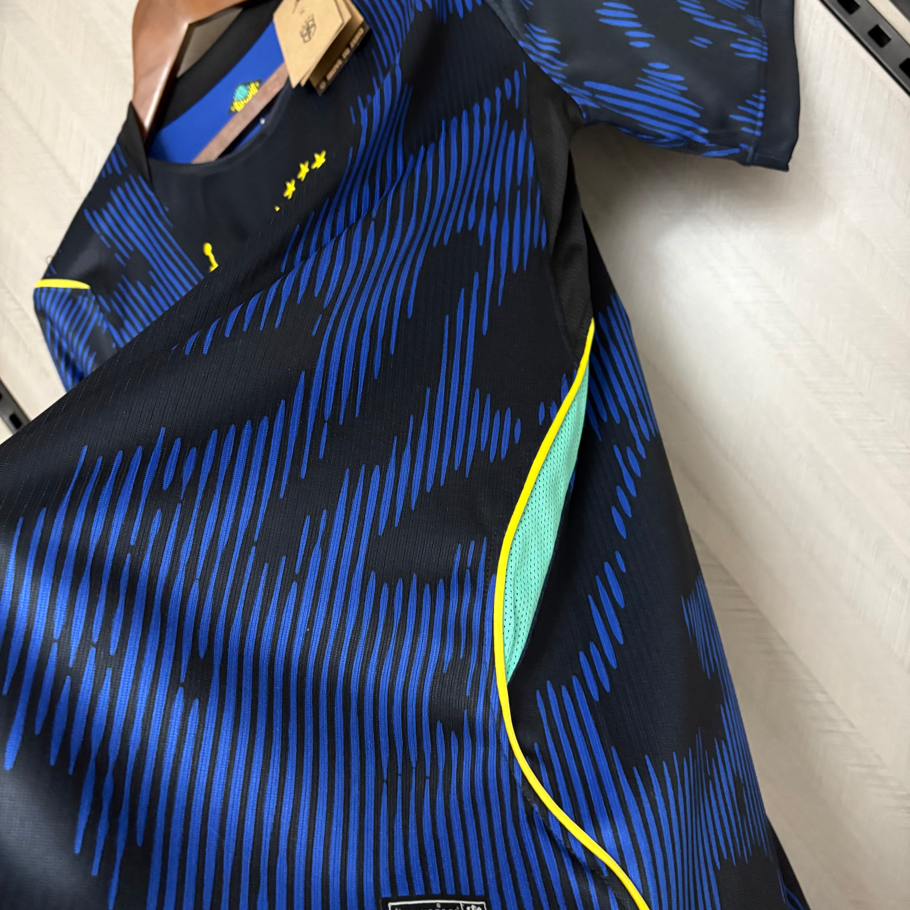 Camisa Seleção Brasileira Azul Lançamento 2026 🇧🇷 Uniforme Torcedor Premium